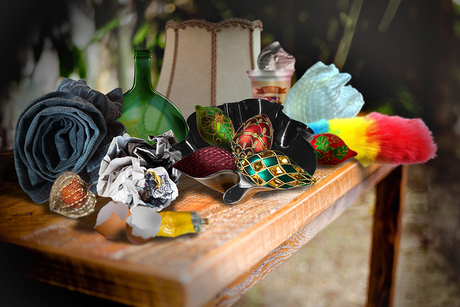 Umweltkalender 2025 mit Upcycling-Ideen und Entsorgungshinweisen